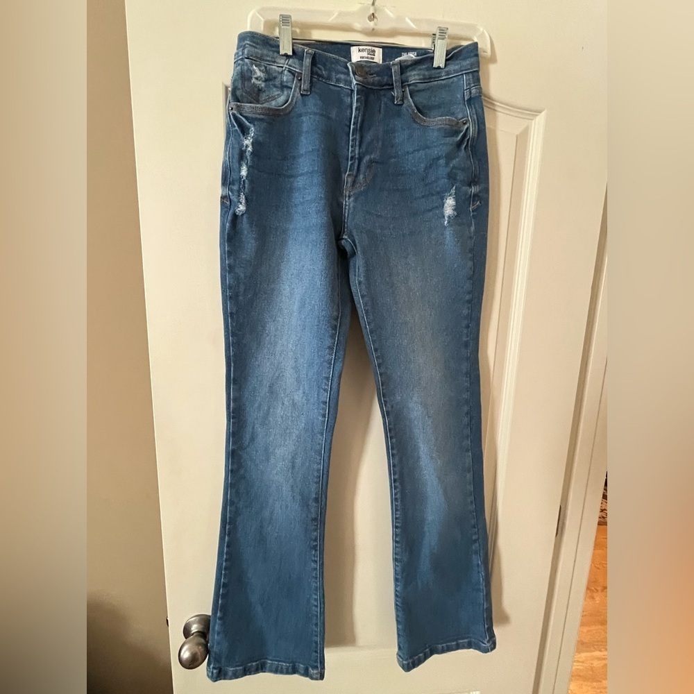 Kensie Medium Wash Jeans High Rise Bootcut “The Tessa” Women’s Size 2